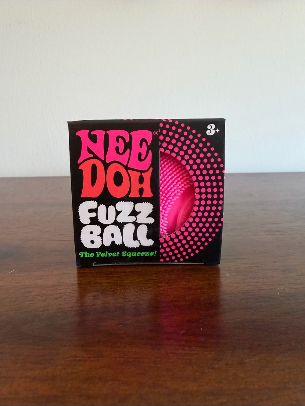 NeeDoh Fuzz Ball - Pink Velvet Squeeze